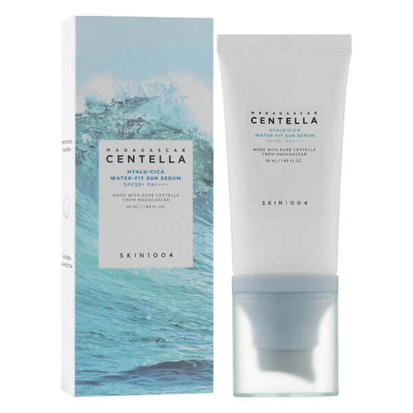 سرم ضدآفتاب هیالو سیکا اسکین 1004 مناسب انواع پوست Skin1004 Madagascar Centella Hyalu-cica Water-fit Sun Serum - Image 1