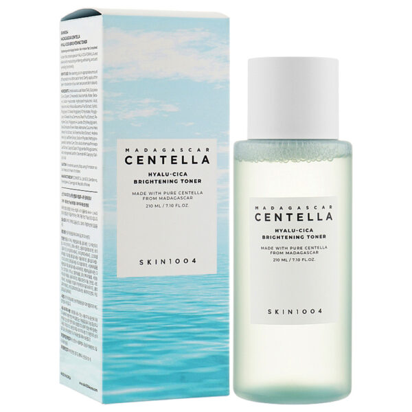 تونر روشن کننده ماداگاسکار سنتلا هیالو سیکا اسکین 1004 SKIN1004 Madagascar Centella Hyalu-Cica Brightening Toner 210ml - Image 1