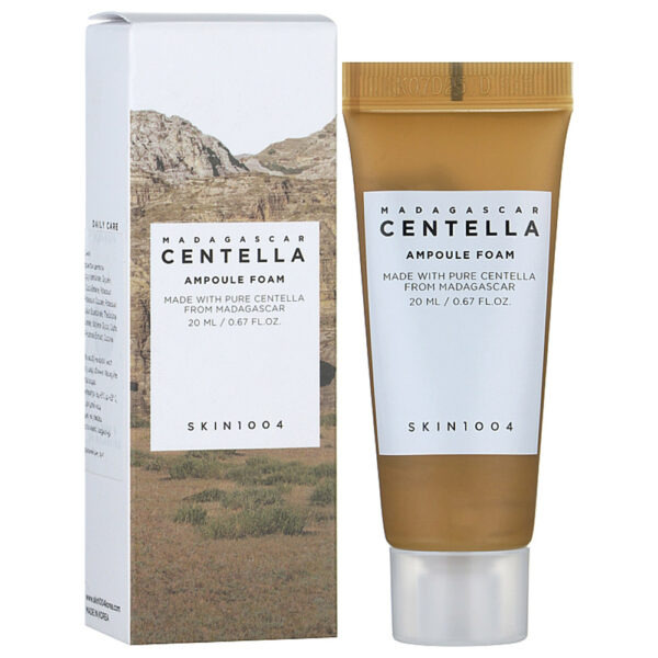 فوم شوینده آمپولی سنتلا ماداگاسکار اسکین 1004 SKIN1004 Madagascar Centella Ampoule Foam 20ml - Image 1