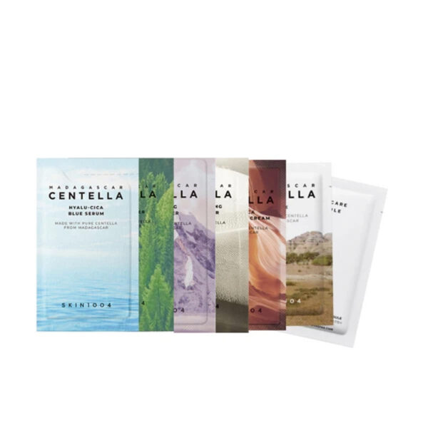 سمپل کاغذی محصولات اسکین 1004 SKIN1004 Madagascar Centella Sample - Image 1