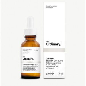سرم کافئین 5% اوردینری ضد تیرگی و پف دور چشم ‏The Ordinary Caffeine Solution 5% + EGCG