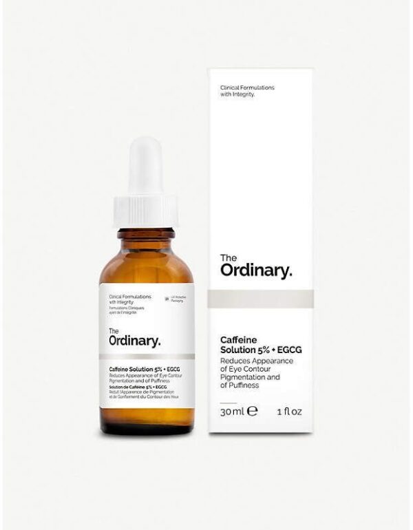 سرم کافئین 5% اوردینری ضد تیرگی و پف دور چشم ‏The Ordinary Caffeine Solution 5% + EGCG - Image 1