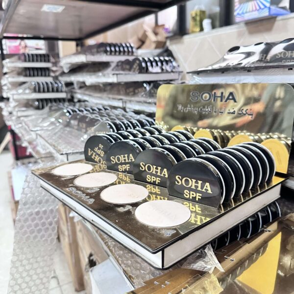 پنکک سوها Soha SPF35 جین 28 عددی همراه با استند رومیزی - Image 2
