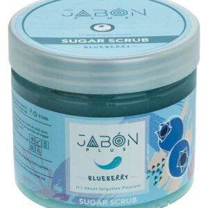 اسکراب شکری لایه بردار پوست ژبن پلاس مدل Blueberry وزن 450 گرم