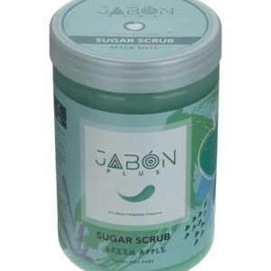 اسکراب شکری لایه بردار پوست ژبن پلاس مدل Green Apple وزن 900 گرم