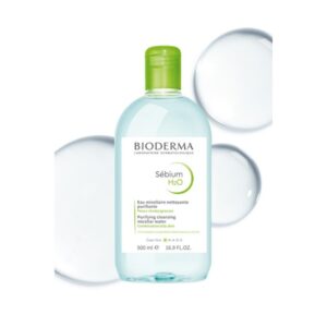 محلول پاک کننده سبیوم H2O میسلار بایودرما 500 میل