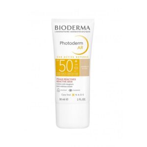 کرم ضد آفتاب فتودرم بایودرما SPF 50 مناسب پوست های حساس به قرمزی