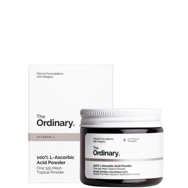 پودر ویتانین سی ضد لک و روشن کننده صورت ال – آسکوربیک اسید اوردینری The Ordinary 100% L-Ascorbic Acid Powder - Image 1