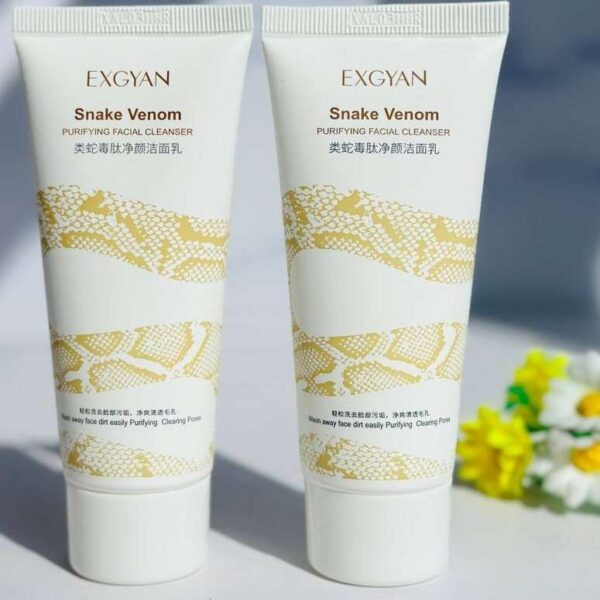 فوم شستوشو سم مار اکسجیان snake venom face wash foam - Image 1