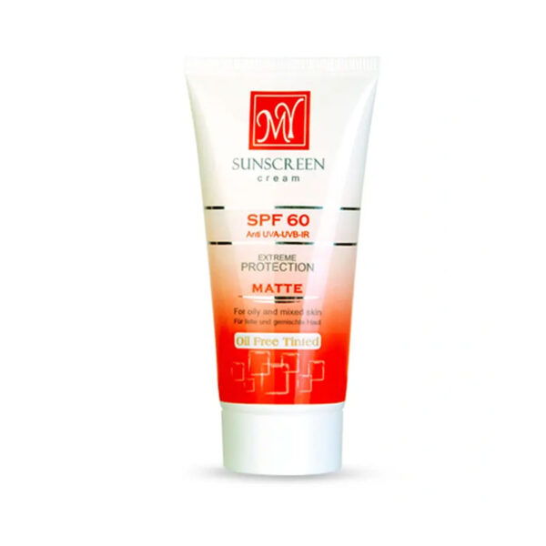 کرم ضدآفتاب رنگی فاقدچربی SPF60 مای 50میل - Image 1
